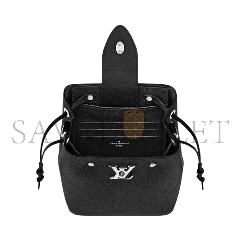LOUIS VUITTON NANO LOCKME BUCKET BLACK M68709 (16*13.5*10cm)